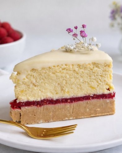 ПОСНА ТОРТА СА МАЛИНАМА:  Спрема се једноставно, а резултат је десерт који ће сигурно нестати у трену