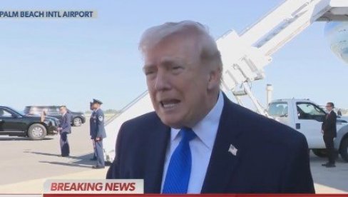 ТРАМП ОПТИМИСТИЧАН: Ако преговори успеју, Ормуз ће ускоро бити отворен - можда ћу га ја контролисати (ВИДЕО)