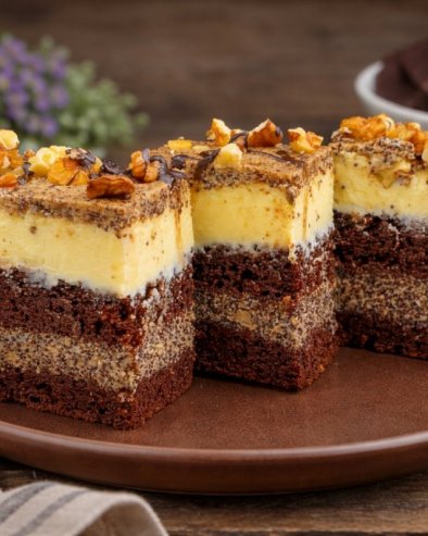 КАЗАБЛАНКА ТОРТА:  Савршен спој чоколаде, мака и сира