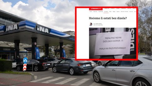 ХРВАТИ У ПАНИЦИ, ПИТАЈУ СЕ ХОЋЕМО ЛИ ОСТАТИ БЕЗ ДИЗЕЛА? Док комшије стрепе, Србија мирна и снабдевена
