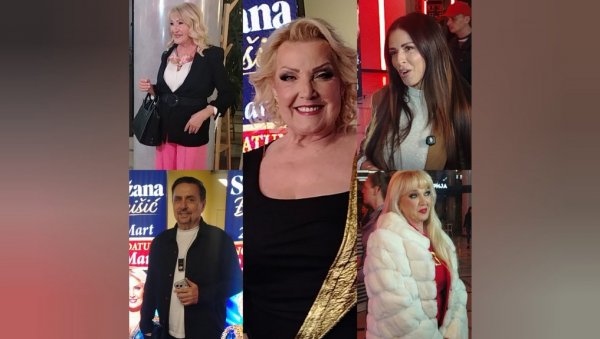 ЦЕЛА ЕСТРАДЕ КОД СНЕЖАНЕ ЂУРИШИЋ: Колеге дошле да уживају на концерту звезде народне музике (ФОТО)