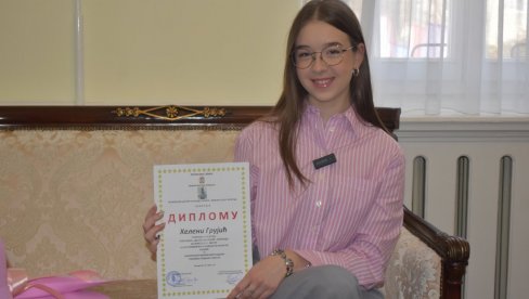 ОСМИСЛИЛА БОЉА И ЈЕФТИНИЈА СОЧИВА, ПА ПУТУЈЕ У ИНДИЈУ: Хелена Грујић из Кикинде победила на државном такмичењу истраживача (ФОТО)