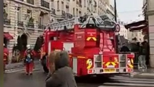 ПОЖАР У ПАРИСКОМ БРИСТОЛУ: Евакуисани амерички глумци