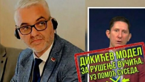 MILIĆ OGOLIO DIKIĆA U svom najnovijem napadu analitičkog ludila otišao je korak dalje