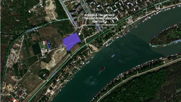 СТАНОВИ ПОРЕД САВСКОГ КЕЈА: У близини трамвајске окретнице у Блоку 45 планирана изградња 80.000 квадрата са подземном гаражом