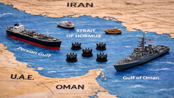 КАДА РАТ СТАНЕ... Одржан састанак о Ормуском мореузу на инцијативу франуцског начелника Генералштаба