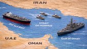 РАТ НА БЛИСКОМ ИСТОКУ: Погођен брод повезан са Израелом у Ормуском мореузу; Бомбардовани командни центри Кудс снага (ФОТО/ВИДЕО)