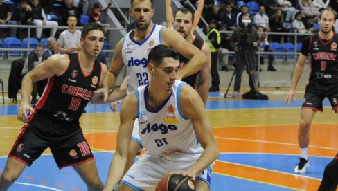 “BELI“ SPREMNI ZA DERBI: Košarkaši Sloge sutra gostuju Vojvodini u Novom Sadu