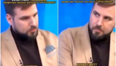 ГРБИЋ: Саучесници су и професори и декани факултета