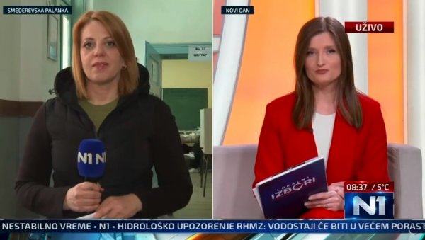ДРЖАВО РЕАГУЈ! Ко је дозволио Н1 да унутар бирачког места прича о “блокадерским протестима” и новој политичкој снази? (ВИДЕО)