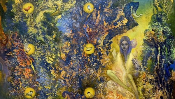 ЖЕНА КАО ЦЕНТРАЛНА ОСОВИНА: Изложба Жељка Ђуровићау Ликовној галерији Задужбине Илије М. Коларца