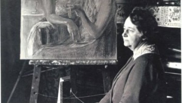 ЛИКОВНИ УНИВЕРЗУМ БЕТЕ ВУКАНОВИЋ: Финале циклуса  Српске уметнице 19. и 20. века (Доба утемељења) у Свечаној сали САНУ