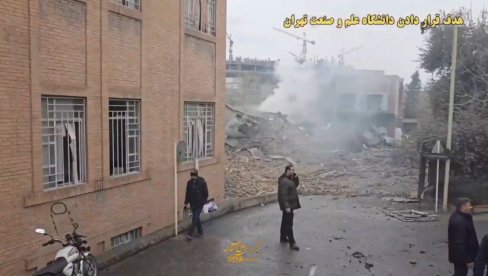 ИДФ ПОТВРДИО НАПАД НА УНИВЕРЗИТЕТ У ТЕХЕРАНУ: Ово су сви циљеви (ВИДЕО)