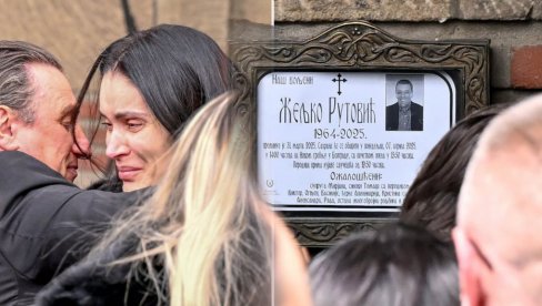 ЖИВОТ БЕЗ ТЕБЕ НИЈЕ ИСТИ Рутовићева удовица сломљена од бола, дирљиво писмо: Заувек твоја, ово није крај...