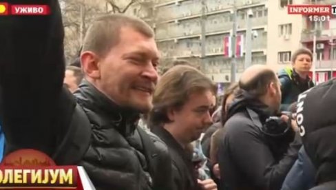 СМРТ ВУЧИЋУ, ЖИВЕЛИ СТУДЕНТИ: Ово је блокадерска политика (ВИДЕО)