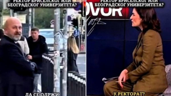 РЕКТОР СЕ РЕДОВНО САСТАЈЕ СА АМБАСАДОРИМА: Јавно признао на тајкунској телевизији (ВИДЕО)