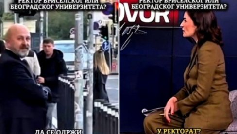 REKTOR SE REDOVNO SASTAJE SA AMBASADORIMA: Javno priznao na tajkunskoj televiziji (VIDEO)