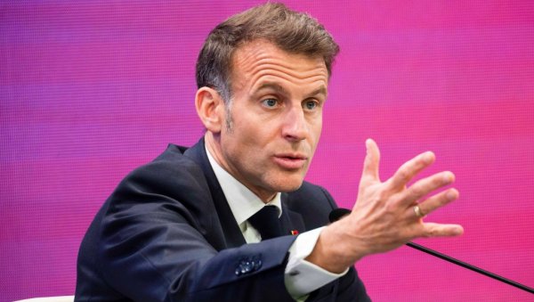 СУПРОСТАВИМО СЕ АМЕРИЦИ И КИНИ Макрон позвао савезнике да удруже снаге