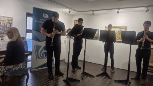 OTVORENA SEZONA PROLEĆNIH KONCERATA: Đaci muzičkih škola svirali u Kući Đure Jakšića