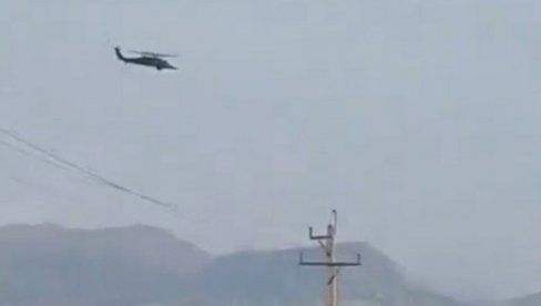 ИРАНЦИ ПУЦАЈУ НА АМЕРИЧКЕ ХЕЛИКОПТЕРЕ КОЈИ ТРАЖЕ ПИЛОТА: Погледајте снимак који се шири на друштвеним мрежама (ВИДЕО)