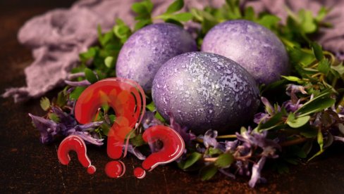 ИМА ПОСЕБНО ЗНАЧЕЊЕ: Знате ли зашто је за Ускрс обавезно офарбати бар једно јаје у ЉУБИЧАСТО?