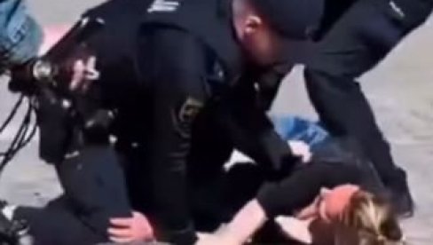 НАСИЉЕ ВЛАСТИ У СЛОВЕНИЈИ НАД МЛАДОМ ЖЕНОМ: Хоће ли ЕУ реаговати због употребе силе? (ВИДЕО)