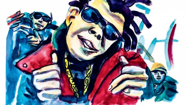 ЦРТЕЖИ ИЗ МАЛЕ ЦРНЕ МУЗИКЕ: Изложба илустрација Влдана Јеремића из књиге Драгана Ђорђевића у УК Пароброд