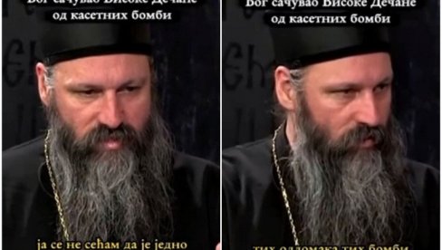 ЧУДО У ДЕЧАНИМА: Касетне бомбе падале, манастир остао нетакнут (ВИДЕО)