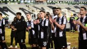 Prenos, Partizan - Železničar: Sreća za crno-bele