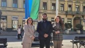 U NOVOM SADU OBELEŽEN SVETSKI DAN ROMA: Zastava romske zajednice podignuta ispred Gradske kuće i ispred Skupštine grada
