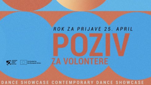 POZIV VOLONTERIMA U NOVOM SADU : Studentski kulturni centar i Festival savremenog plesa