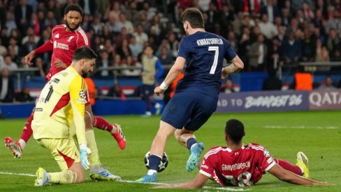 КАКВА ЛУДНИЦА У ЛИГИ ШАМПИОНА: ПСЖ се поигравао са Ливерпулом, само тако (ВИДЕО)