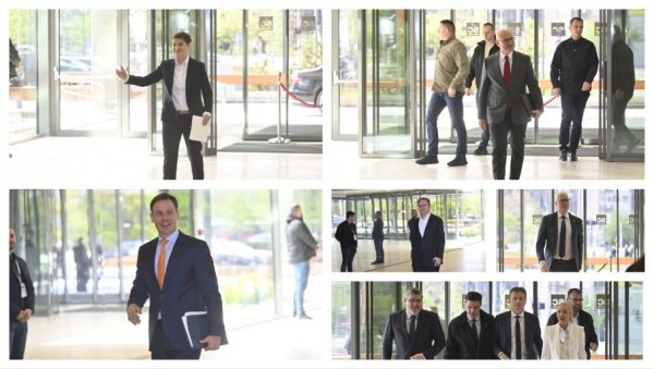 ПОЧЕЛА СЕДНИЦА ГЛАВНОГ ОДБОРА СНС: Присуствују Вучевић, Брнабић, Мали, Глишић (ФОТО)