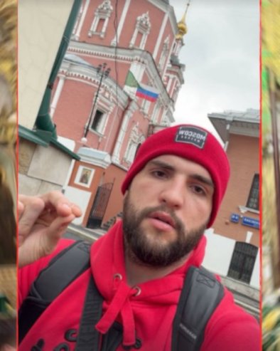 ПОСЕТИО СВЕТИЊУ У РУСИЈИ: Вељко се из Москве огласио на Велики четвртак - претходно га причестио дугогодишњи духовник његове мајке (ФОТО)