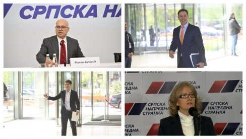 ZAVRŠENE SEDNICE PREDSEDNIŠTVA I GLAVNOG ODBORA SNS Raguš: Mir, stabilnost, dijalog, interes građana, i Srbija i građani Srbije iznad svega