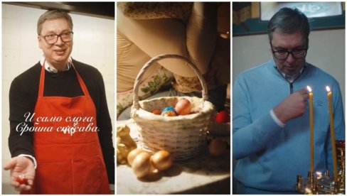 U PORODICI JE NAŠA SNAGA, SRBIJA JE NAŠA PORODICA: Snažna poruka predsednika Vučića građanima na Veliki petak (VIDEO)