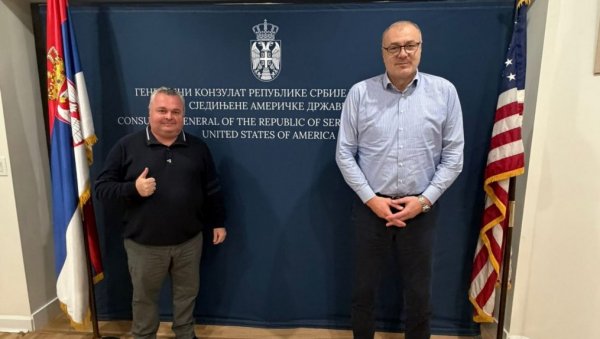 РАДНА ПОСЕТА: Делегација школског спорта у Генералном Конзулату Србије у Њујорку