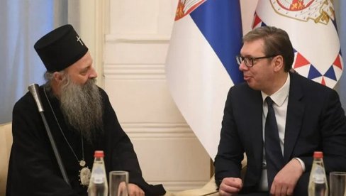 VUČIĆ ČESTITAO VASKRS PATRIJARHU: Praznik pobede života nas inspiriše da ostanemo istrajni