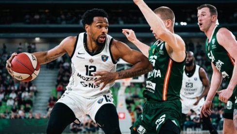 VAŽNA POBEDA PARTIZANA U ABA LIGI: Crno-beli bolji od Cedevita Olimpije, nastavljaju borbu za prvo mesto