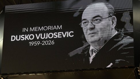 ПАМТИМ САМО СРЕТНЕ ДАНЕ! Србија се опростила од легендарног Душка Вујошевића