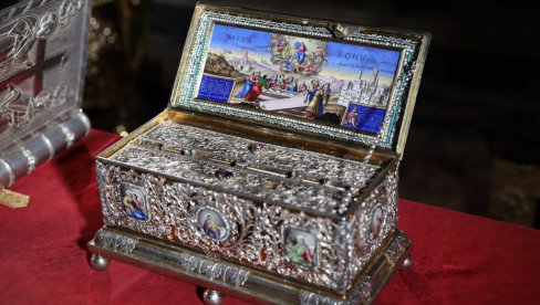VELIKI BLAGOSLOV ZA VERNI NAROD Patrijarh Porfirije poručio: Časni pojas presvete Bogorodice biće u Hramu do 5. juna