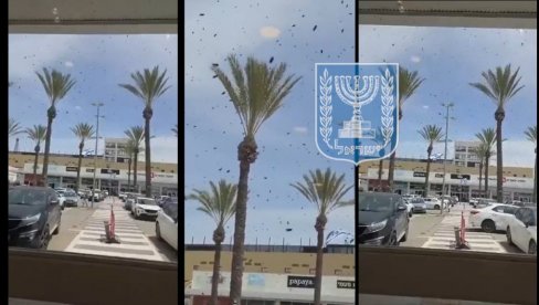 Шта се то дешава у Израелу? Десетине хиљада пчела се стуштило на тржни центар - људи не верују шта су снимили (ВИДЕО)