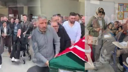 Потресне сцене: Предато тело наставнице која је штитила ђаке док је дечак убица сејао смрт у турској школи (ВИДЕО)