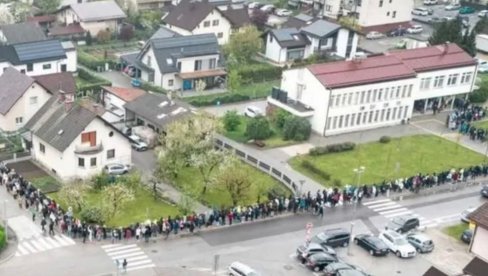 Redovi sramni, nehumani prema starcima: Stotine ljudi noć provele čekajući lekara u Borovnici (VIDEO)