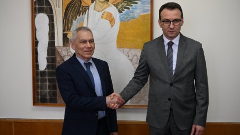 Petković sa Harčenkom: O situaciji na KiM i teškom položaju srpskog naroda u pokrajini