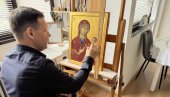 Svet ikona deo je mog duhovnog puta: Slikar Novica Stanković, od Visokih Dečana do Počajevske lavre u Ukrajini, usavršavao talenat (FOTO)