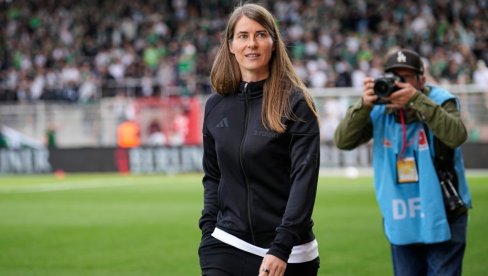 Прва жена-тренер у Бундеслиги! Деби за историју, а свему је на терену кумовао и Србин