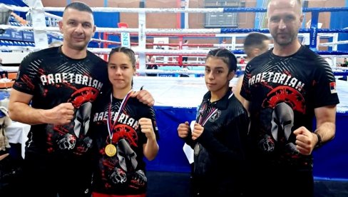 Параћинке на Отвореном купу Балкана у боксу:У Лиги олимпијских нада Ленка прва, Тара друга