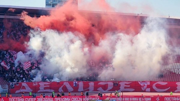 Кореографија као никада пре: Ево шта су делије извеле на утакмици Црвена звезда - Војводина (ФОТО)