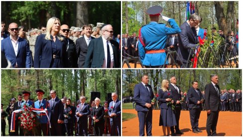 Vučić u Donjoj Gradini: U toku parastos i pomen svim žrtvama Jasenovca (FOTO)